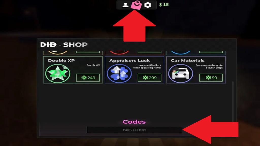 How to redeem DIG codes