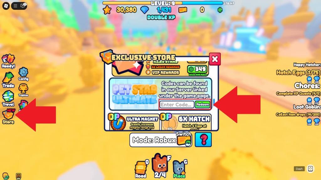 How to redeem Pet Star Ultimate codes