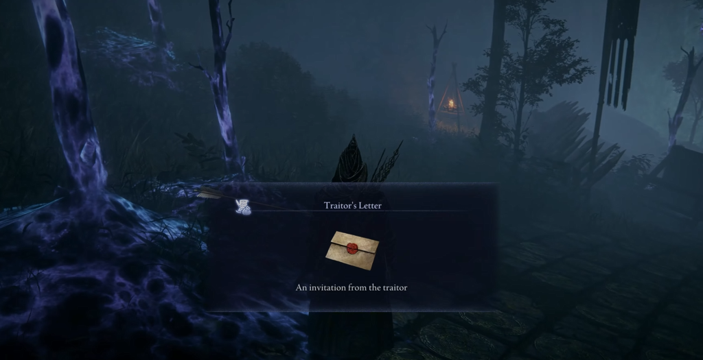 Traitor's Letter in Elden Ring Nightreign