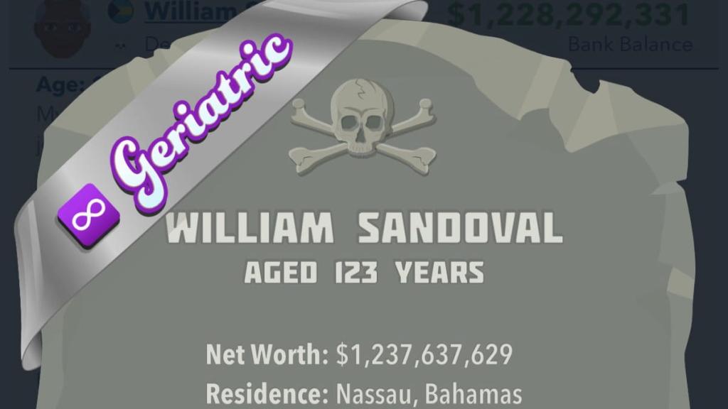 BitLife Geriatric ribbon