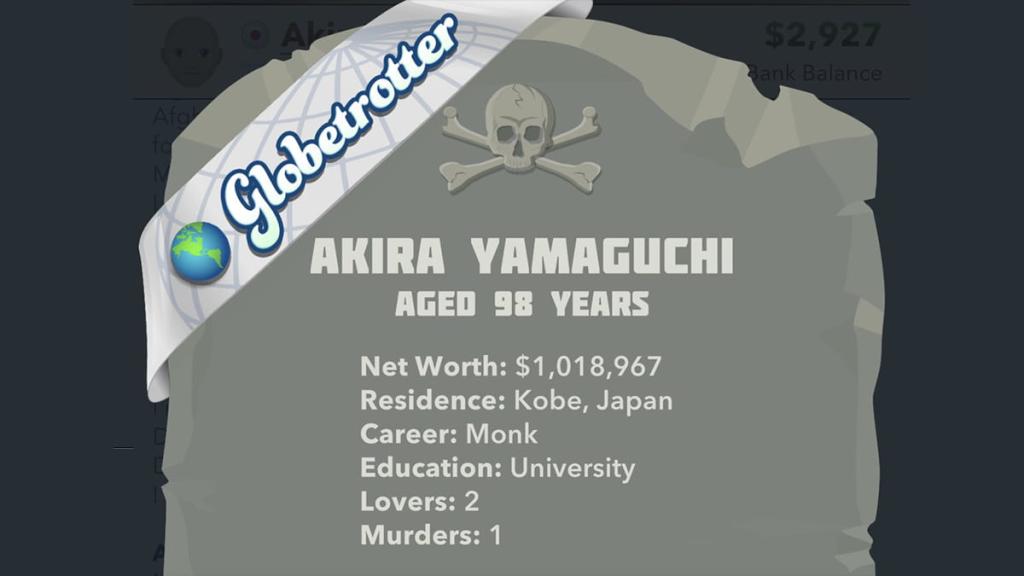 BitLife Globetrotter ribbon