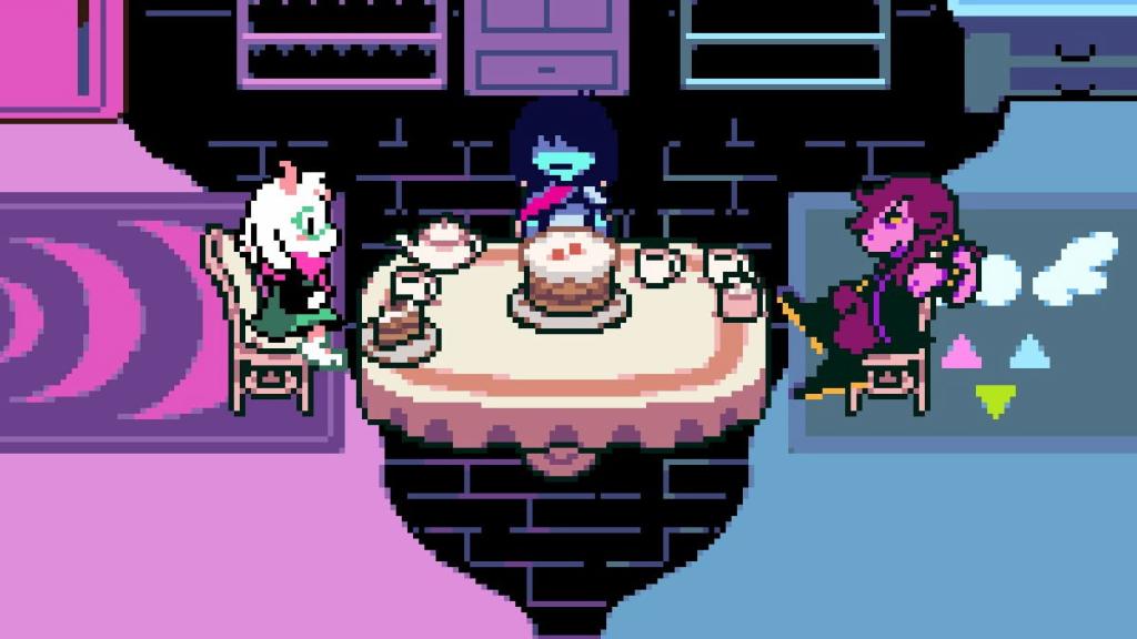 Deltarune chapter 4 tea party