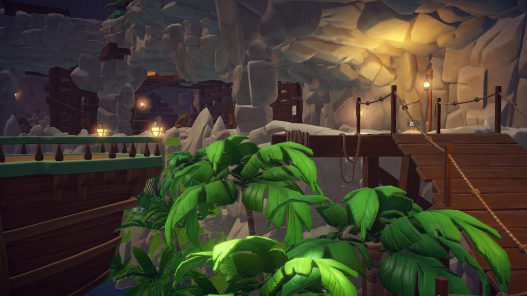 Disney Dreamlight Valley inside Skull Rock