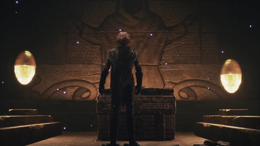 Dune Awakening cave cutscene