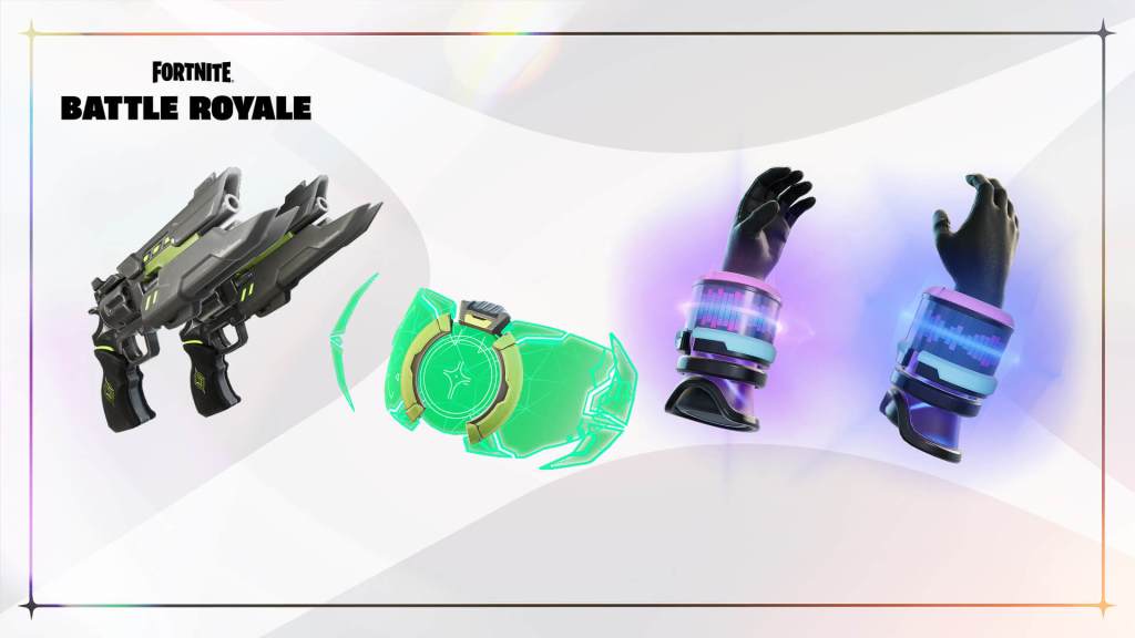 Killswitch Revolvers, Tracking Visor, and Bass Boost in Fortnite