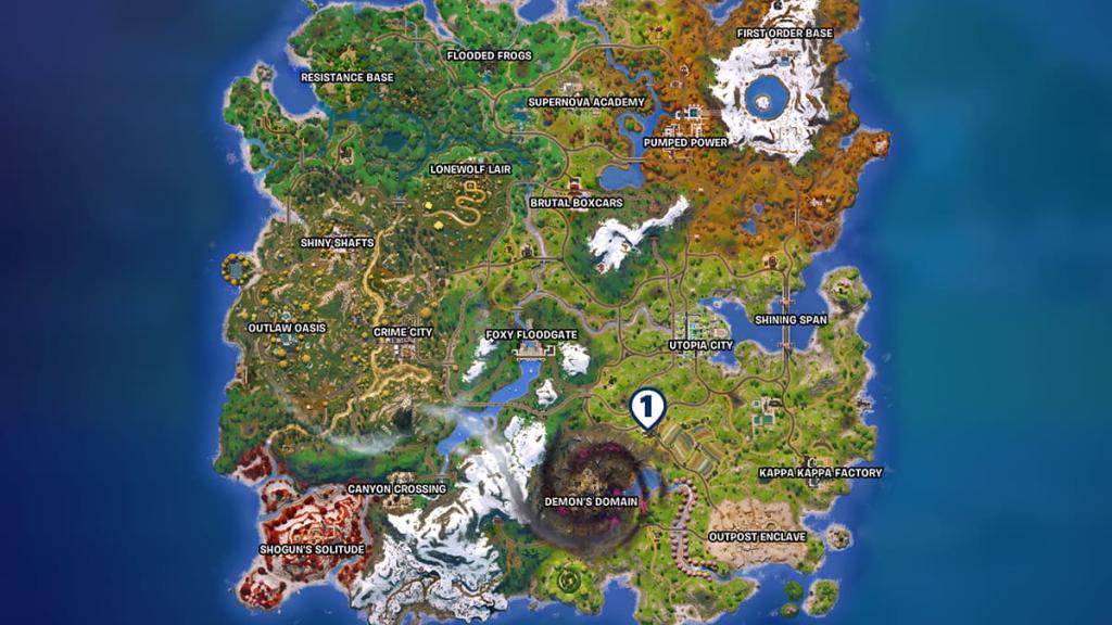 Fortnite Robin map location