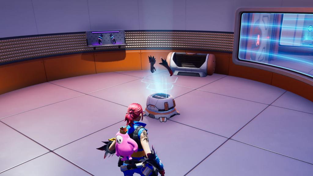 Fortnite supernova gear inside academy stand