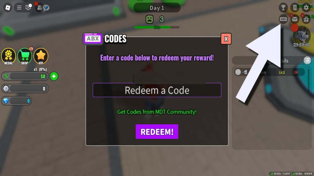 How to redeem Merge Tower Defense codes.