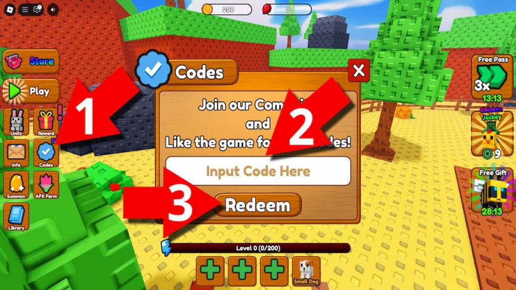 How to redeem Grow Garden Tower Defense codes