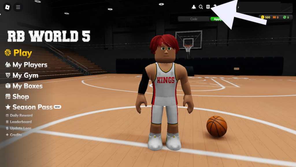 How to redeem RB World 5 codes.