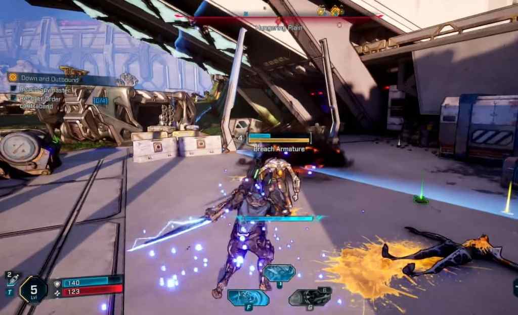 Borderlands 4 early gameplay mission on Kairos