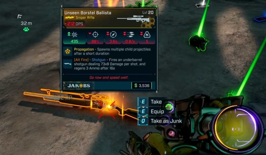 Borderlands 4 Unseen Borstel Ballista sniper rifle Legendary
