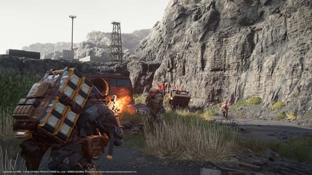 Death Stranding 2 combat gameplay