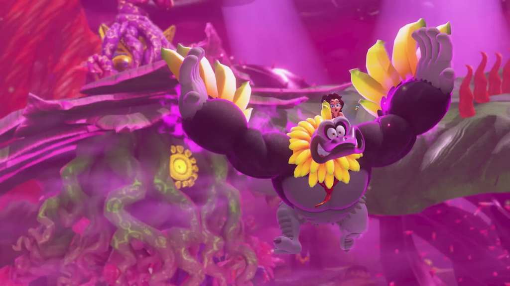 Donkey Kong Bananza - Ostrich Bananza power