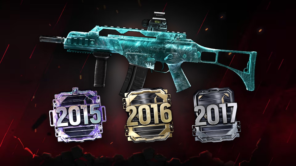 G36C Coveted Ice Weapon Skin in Rainbow Six Siege X