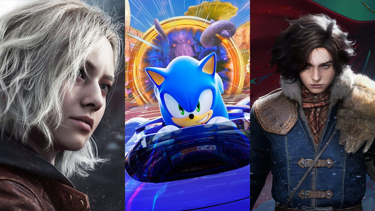 RE9, Sonic, and Lies of P promo images from SGF