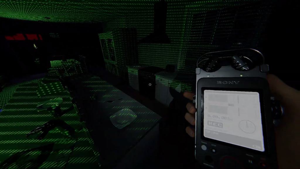 Tier III sound recorder recoding sound in phasmophobia