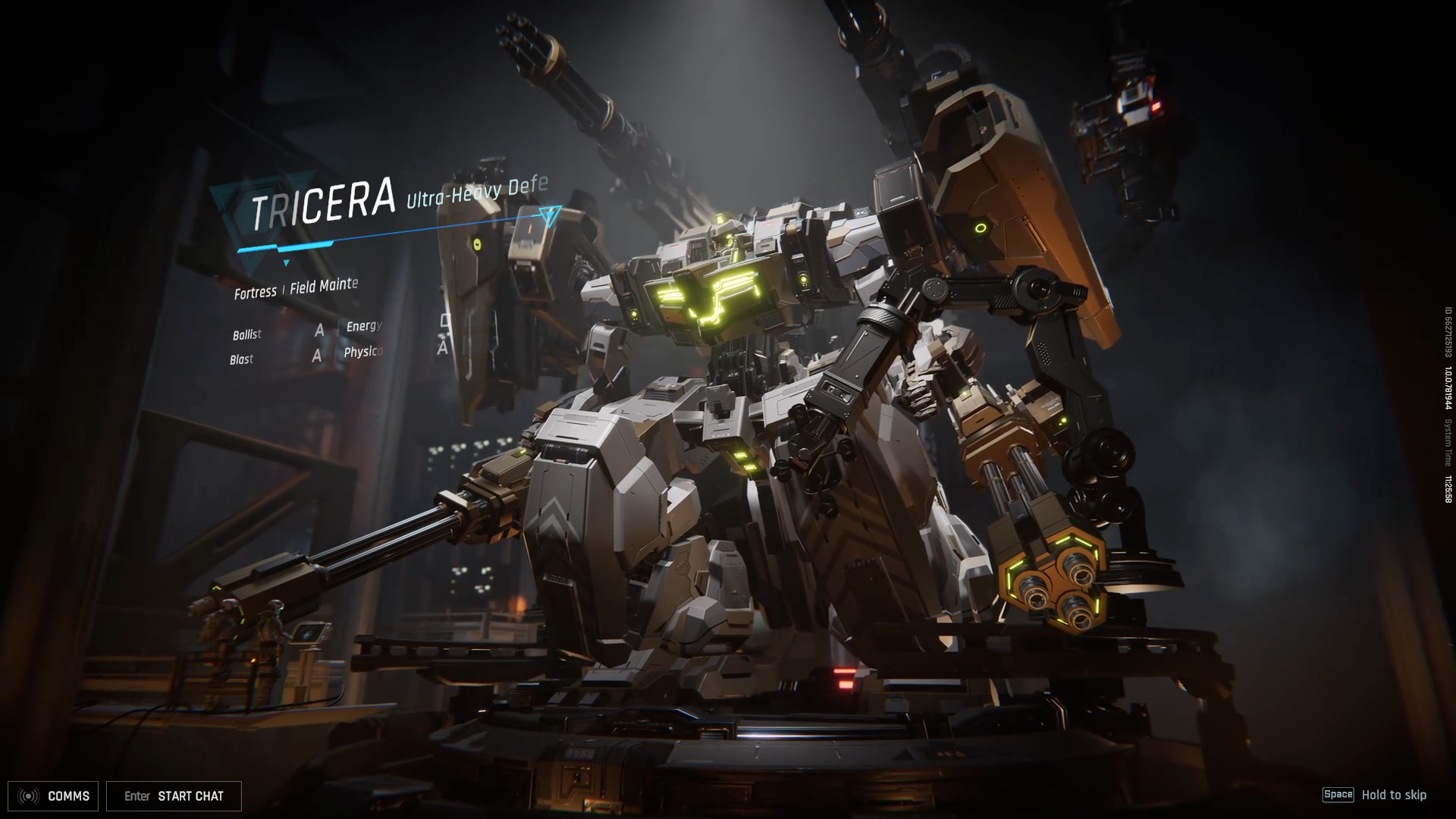 Tricera in Mecha Break