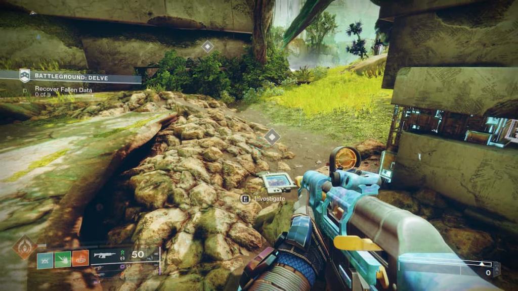 Destiny 2 Battleground Delve Data Pad 1