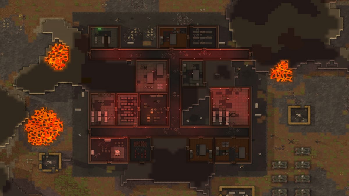An Ancient Base in RimWorld Odyssey