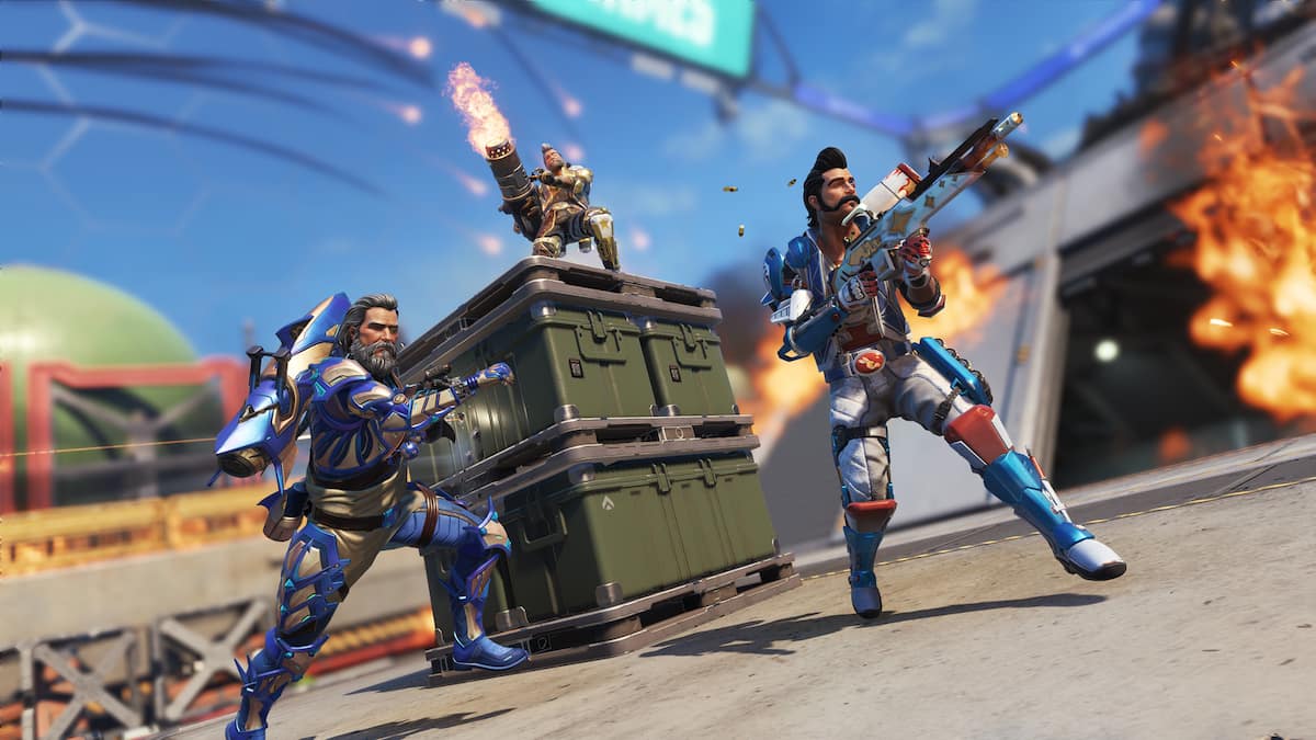 Three Fuses appear in a match of Apex Legends' Wild Card mode.