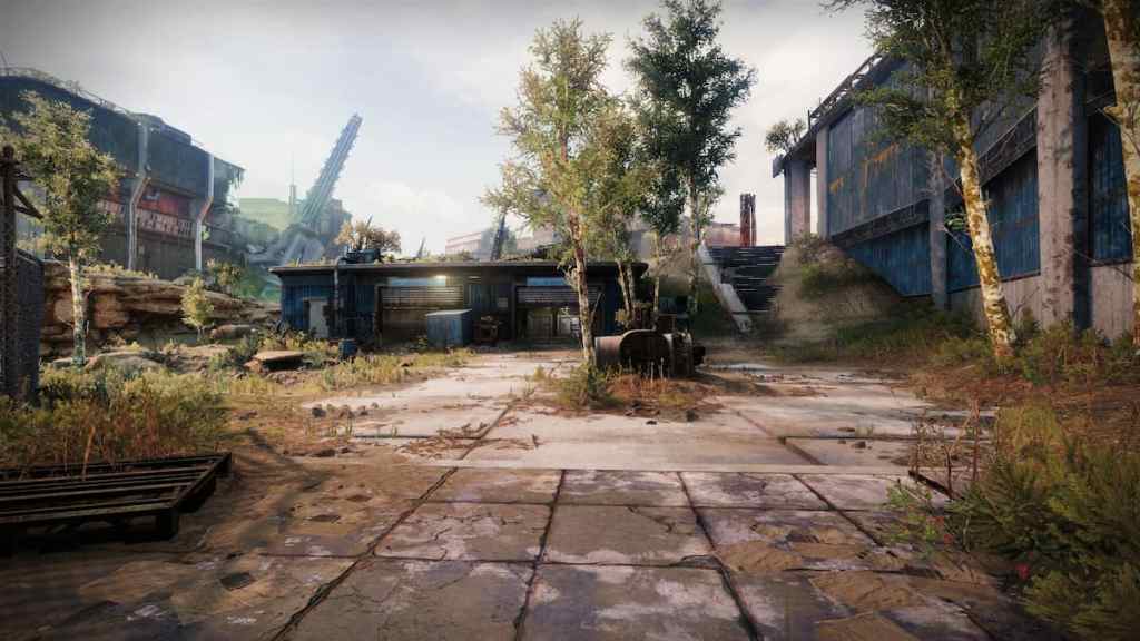 The entrance to Skywatch in the Cosmodrome.