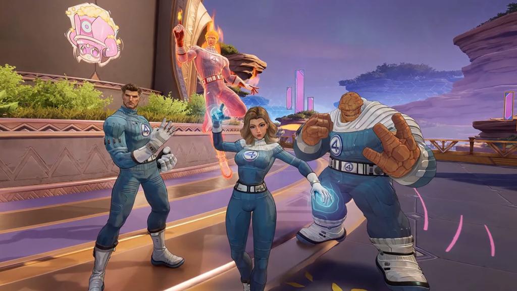 The Fantastic Four First Steps skins in Marvel Rivals.