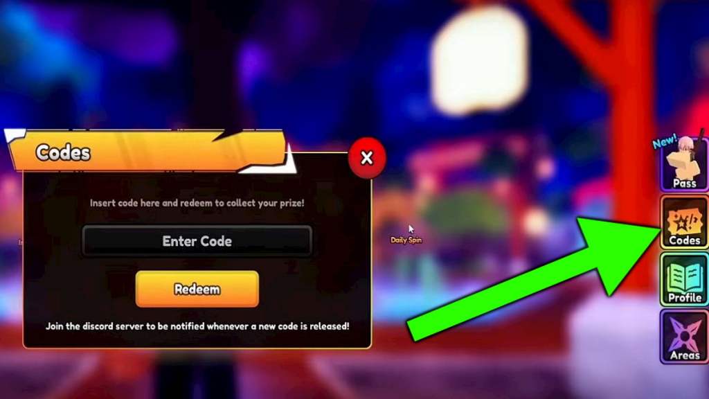 How to redeem Anime Final Strike codes.