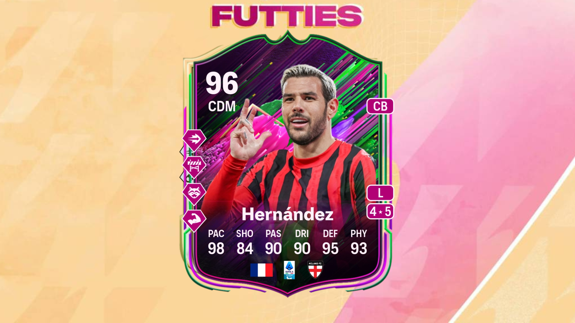 Theo Shapeshifters as one of the best cards for EA FC 25 Valiant Vida evolution