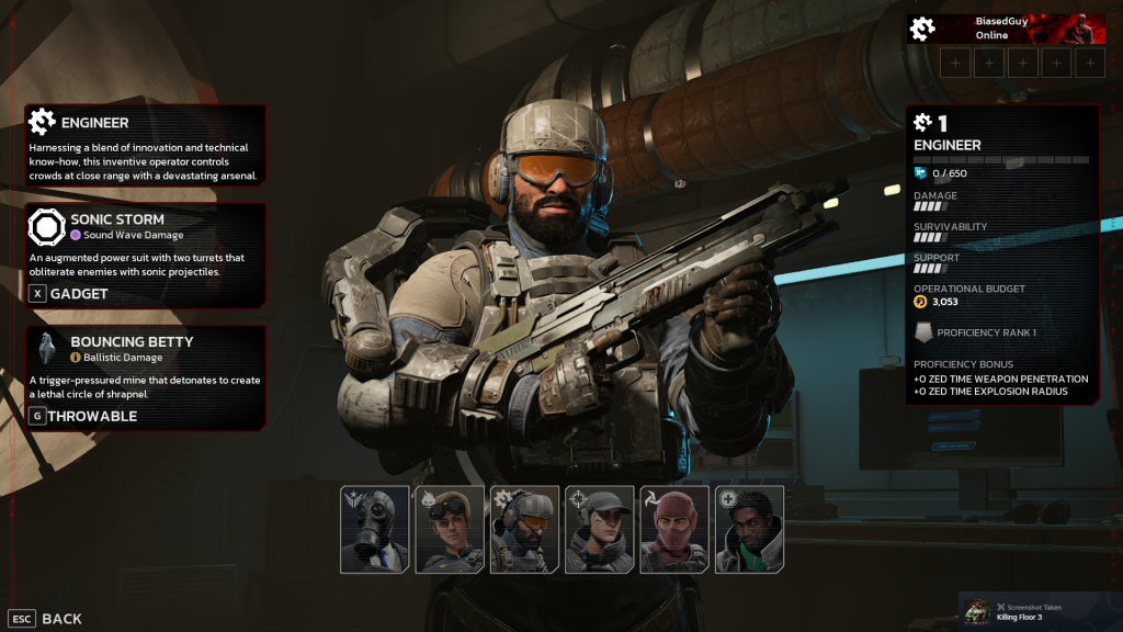 The Engineer in Killing Floor 3