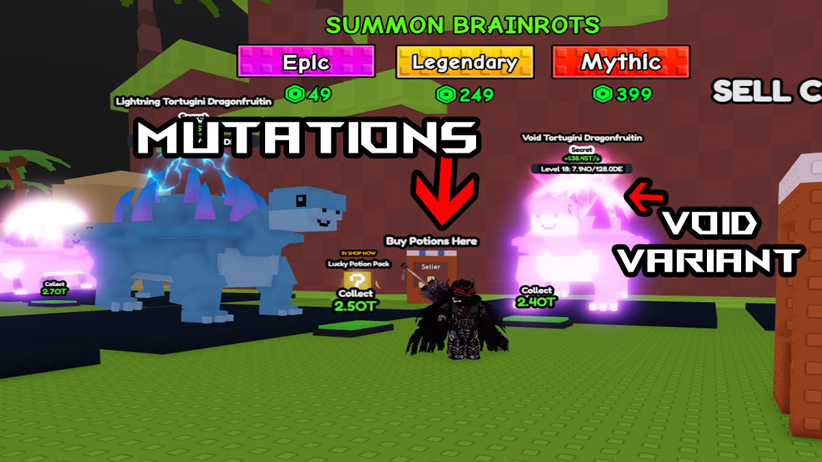 catch and feed a brainrot variants and mutations explained