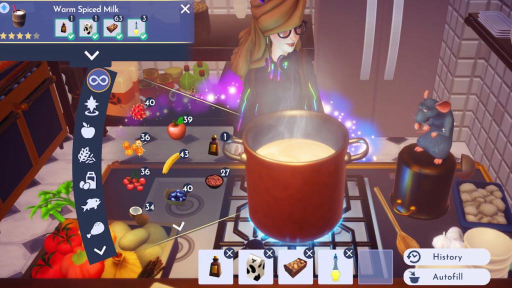 Disney Dreamlight Valley Warm Spiced Milk