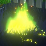 Green fire in disney dreamlight valley