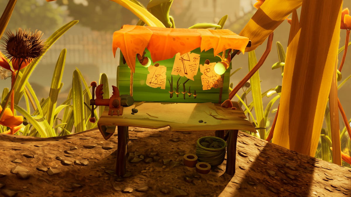 Grounded 2 workbench