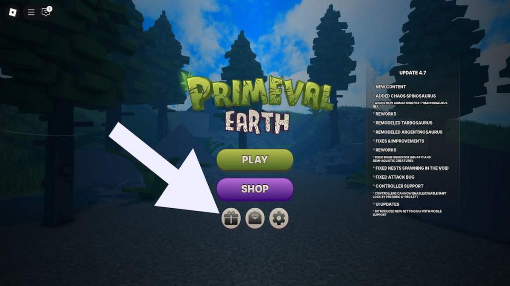 How to redeem codes in Primeval Earth