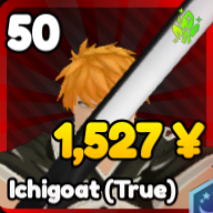 Ichigoat (True) unit from Anime Rangers X Roblox experience.