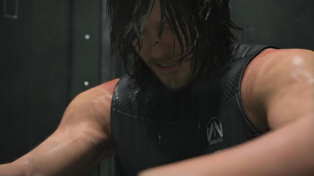 Death Stranding 2 Sam crying shower