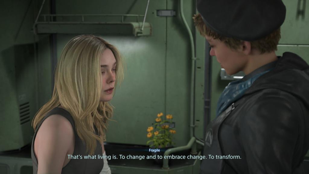 Fragile and Tomorrow conversation in Death Stranding 2