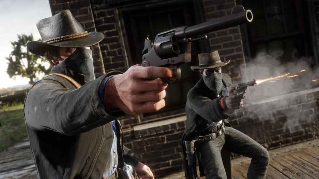 Red Dead Redemption 2 action screenshot