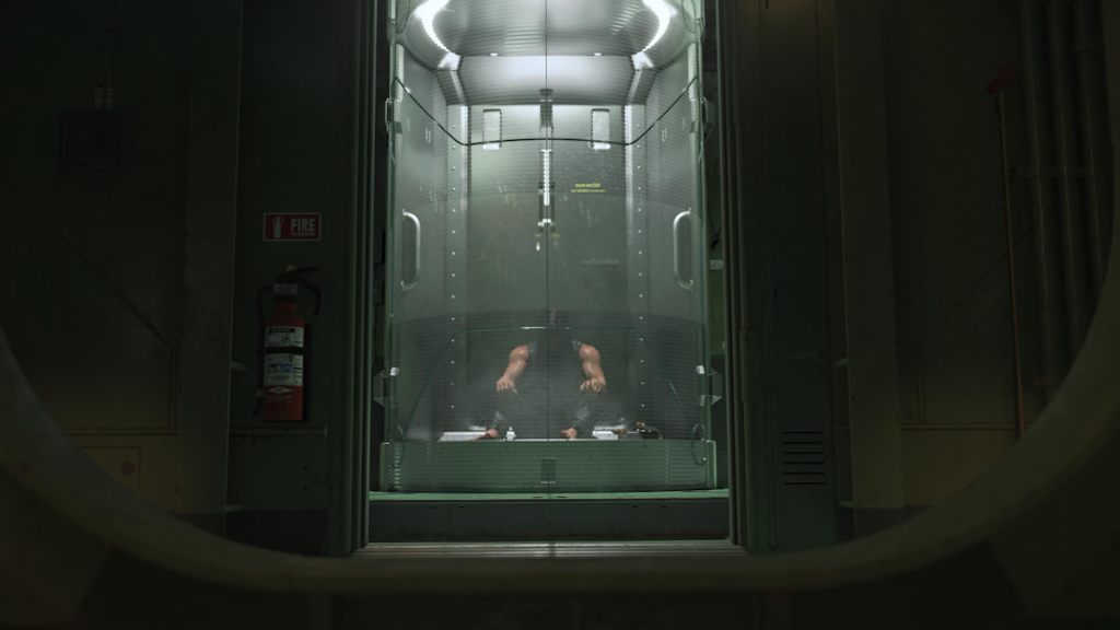 Sam Death Stranding 2 crying in the shower