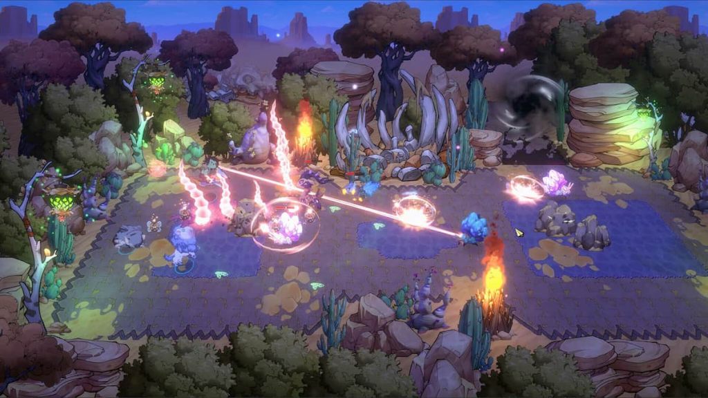 Dino Topia combat gameplay