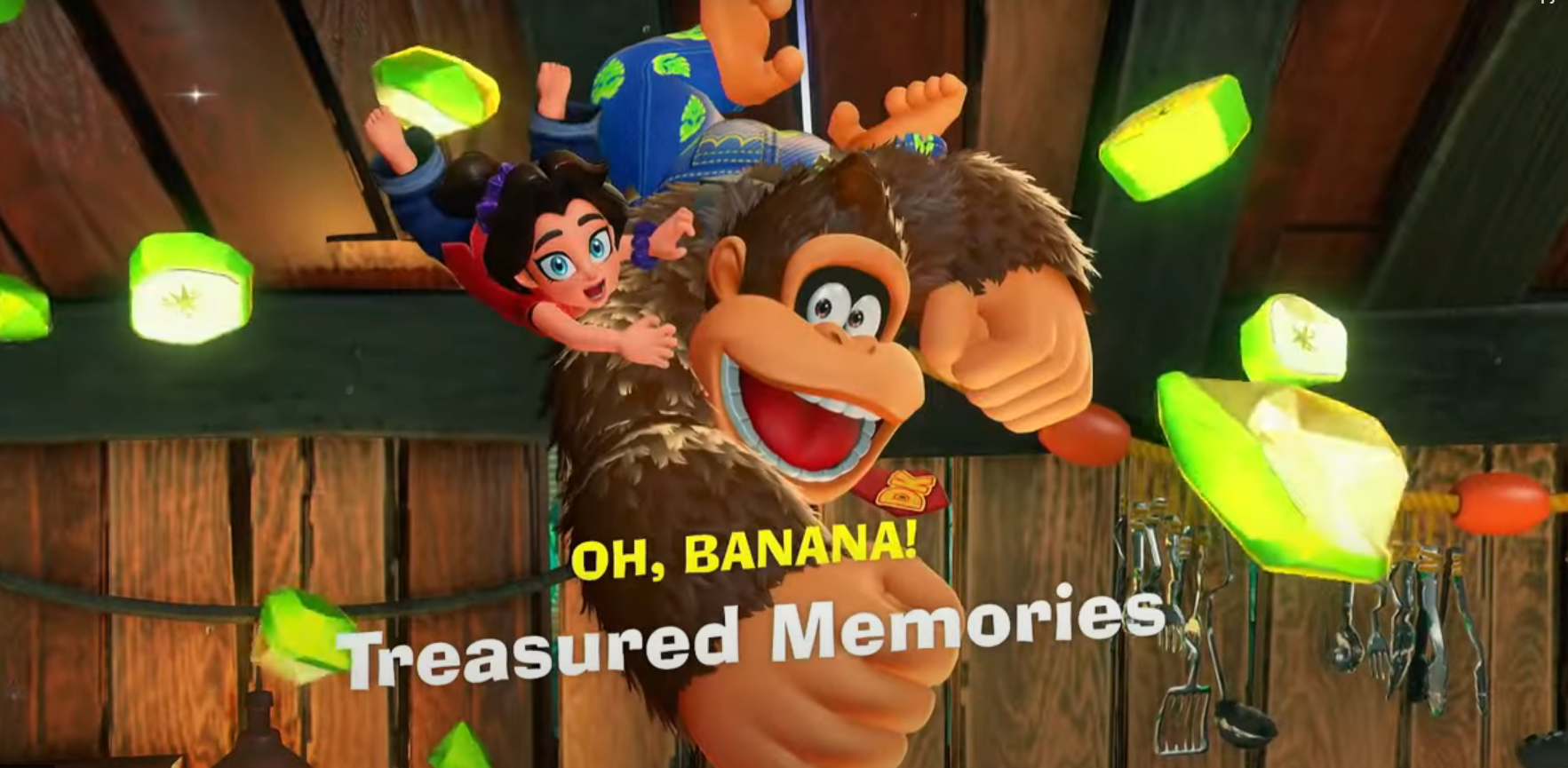 dk finds the last banana