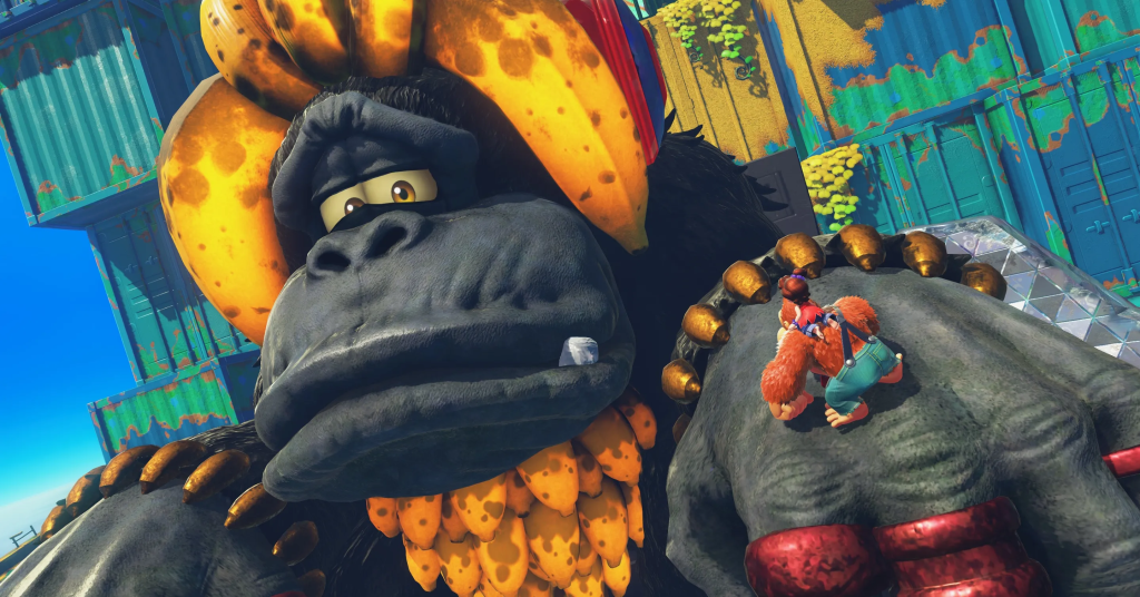 kong elder looking at dk