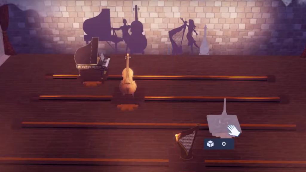 Correct puzzle placement for the instruments in disney dreamlight valley