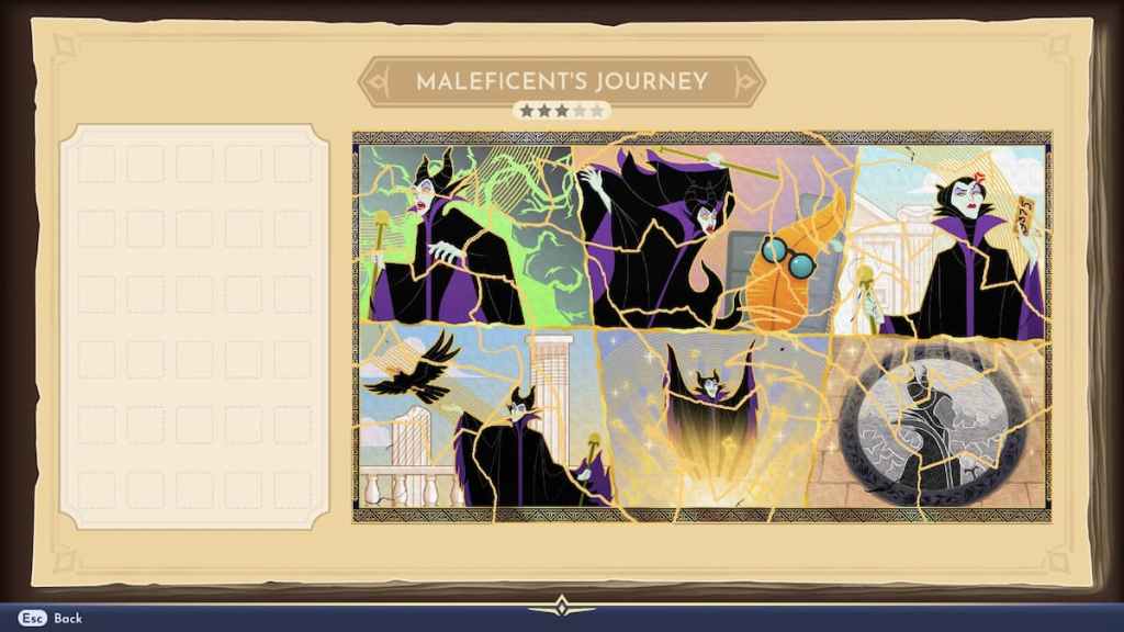 Maleficent's journey puzzle in DDV