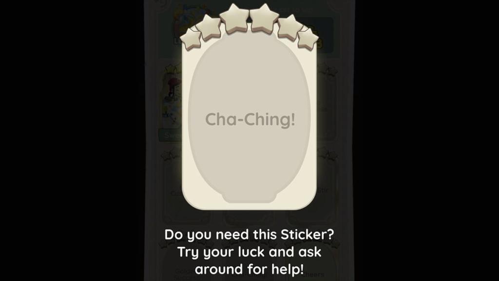 Monopoly GO six star sticker