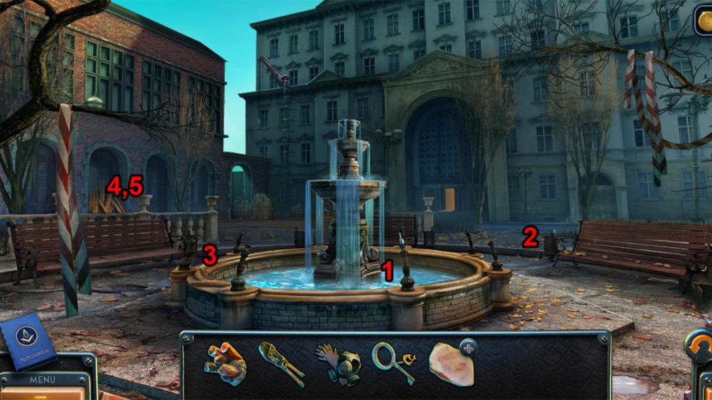 New York Mysteries 4 research institute fountain items