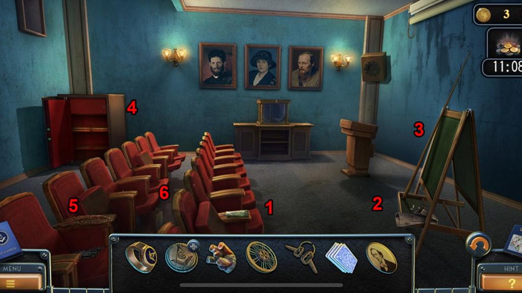 New York Mysteries 4 movie theater objects