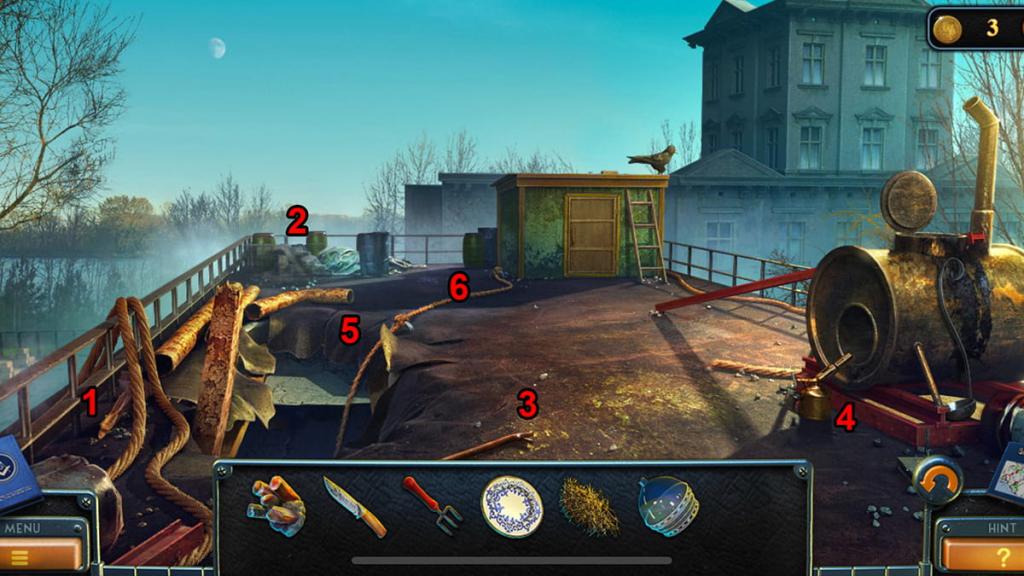 New York Mysteries 4 items on the rooftop of Travis' office