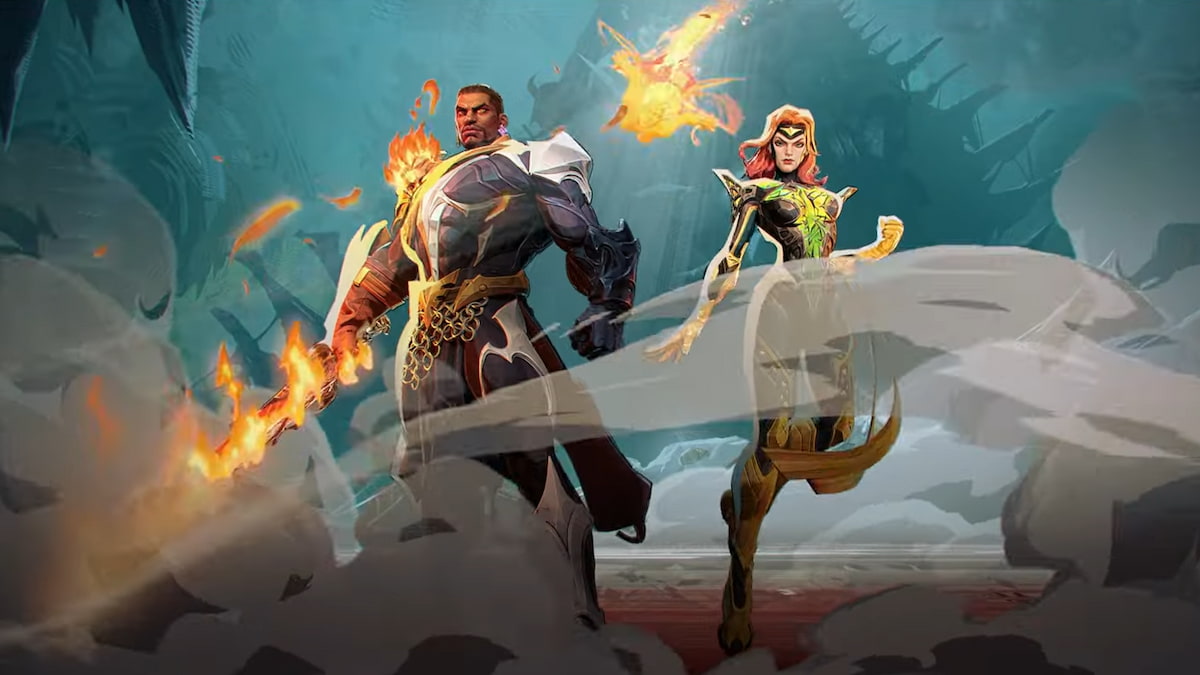 Phoenix and Blade battling side by side in Marvel Rivals